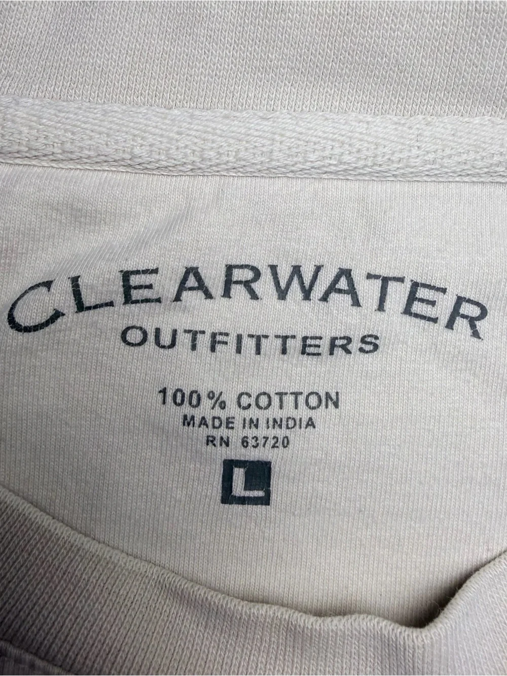 Clearwater Outfitters Fishing Shirt Mens Large Fly Fishing Trout Chest Graphic